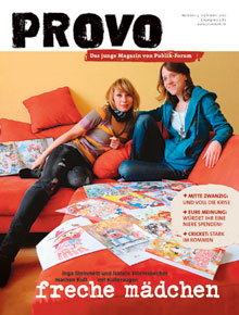 Freche M�dchen  - provo. Das junge Magazin 3/2010