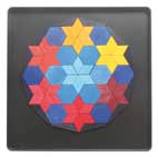 Mini Magnetpuzzle 12-eck Sternenhimmel  - 
