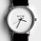 NOW-Uhr von Leo Zogmayer  - 
